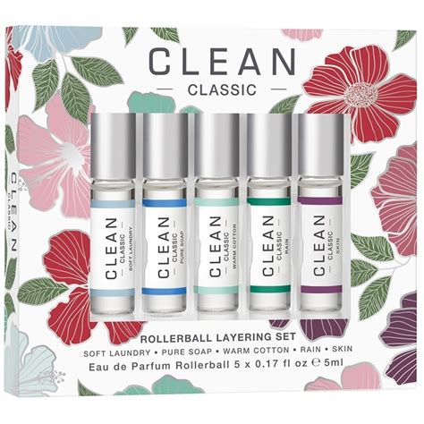 clean perfume set